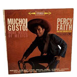 Percy Faith Mucho Gusto! More Music Of Mexico (Vinyl, 1961) Columbia CS 8439 VG